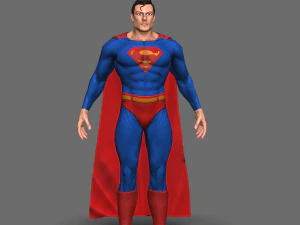 superman 3D Model
