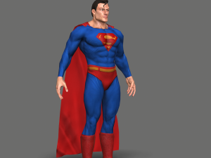 superman Modelo 3D
