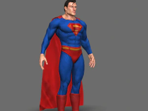 superman 3D Model