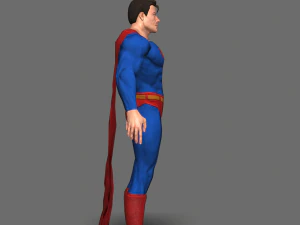 superman 3D Model