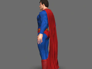 superman 3D Model