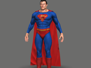 superman Modelo 3D