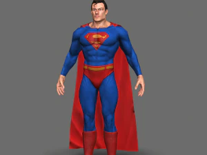 superman 3D Model