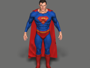 superman Modelo 3D