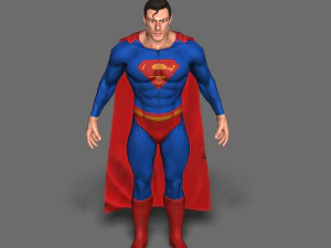 superman 3D Model