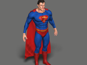 superman Modelo 3D