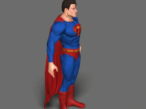 superman 3D Model