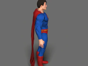 superman 3D Model