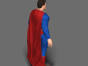 superman 3D Model
