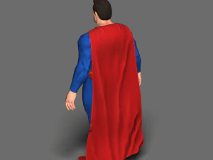 superman 3D Model