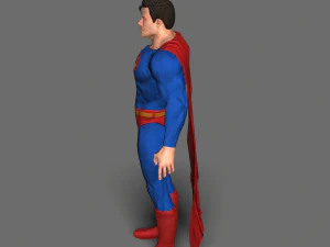 superman 3D Model