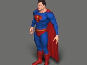 superman Modelo 3D