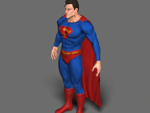 superman 3D Model