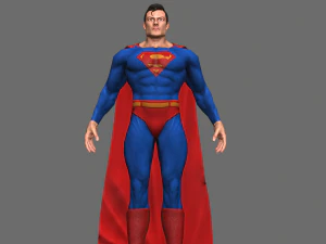 superman 3D Model