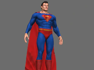 superman 3D Model