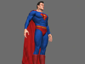 superman 3D Model