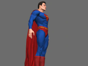 superman 3D Model