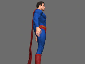 superman 3D Model