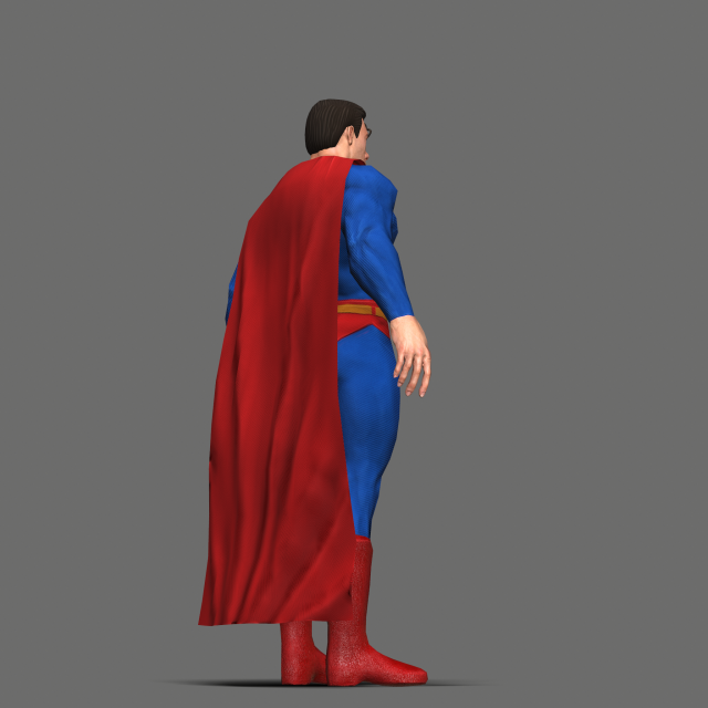 Superman 3d png