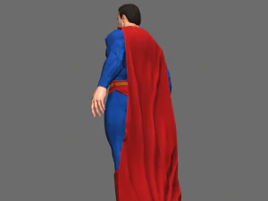 superman 3D Model