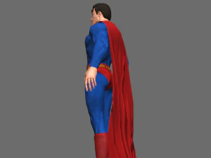 superman 3D Model