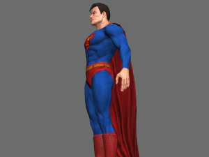 superman 3D Model