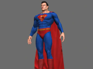 superman 3D Model