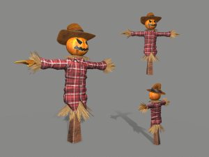 scarecrow 3D Model