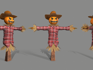 scarecrow 3D Model