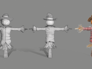 scarecrow 3D Model