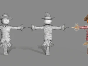 scarecrow 3D Model