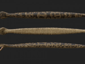 rattlesnake 3D-Modell