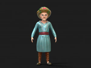 sultan 3D Model