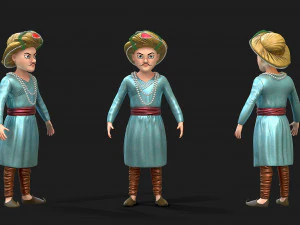 sultan 3D Model