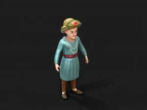 sultan 3D Model