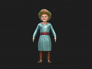 sultan 3D Model