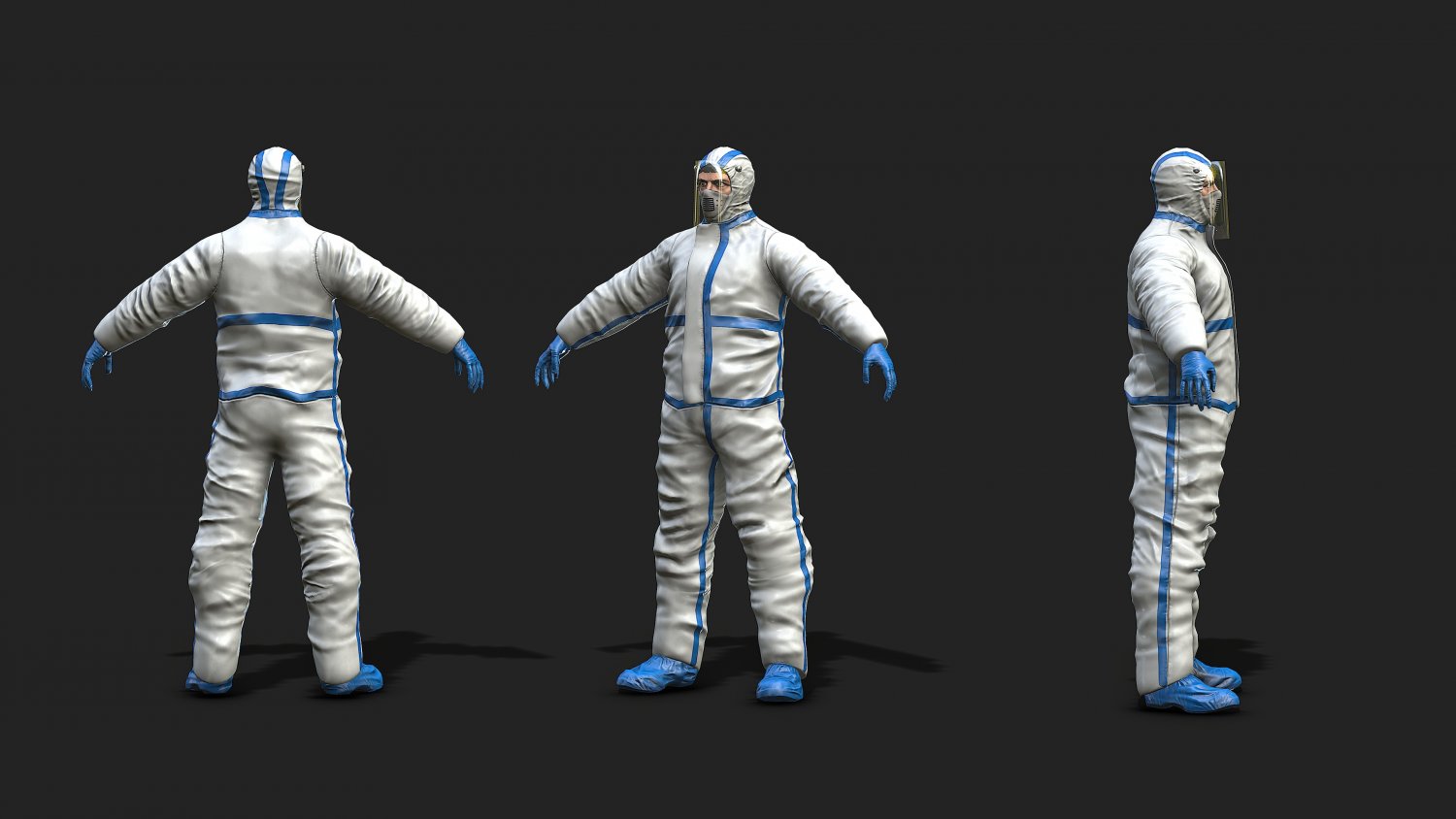 Rust hazmat 3d model фото 117