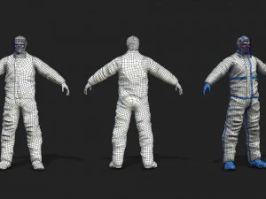 ख़तरनाक कार्यकर्ता 3D मॉडल