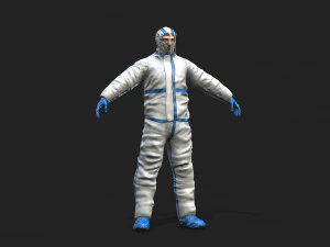 ख़तरनाक कार्यकर्ता 3D मॉडल