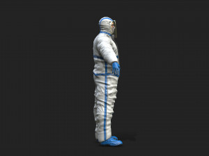hazmat worker Modelo 3D