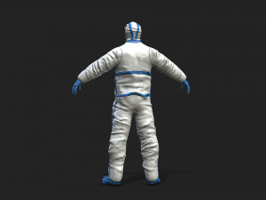 hazmat worker Modelo 3D