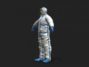 ख़तरनाक कार्यकर्ता 3D मॉडल