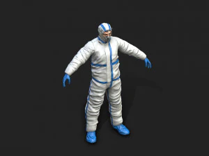 ख़तरनाक कार्यकर्ता 3D मॉडल