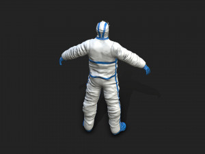 hazmat worker Modelo 3D