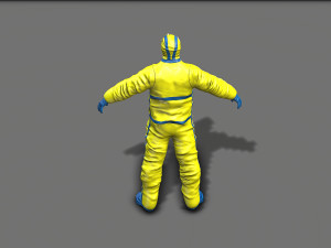hazmat worker Modèle 3D