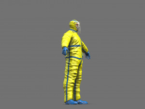 hazmat worker Modèle 3D