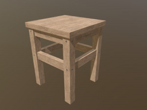 chair lowpoly 3D Модель