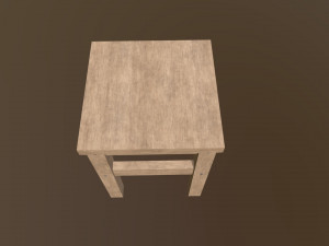 chair lowpoly 3Dモデル