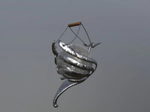 lowpoly magic lamp 3D Model