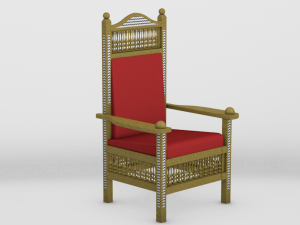 arabisk woody chair Modelo 3D